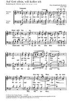 Mendelssohn Bartholdy: Auf Gott allein will hoffen ich (Op.23 no. 1 (daraus); A-Dur) Product Image