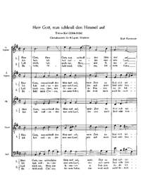 Kappesser: Herr Gott, nun schleuß; Ich wollt, daß ich daheim wär