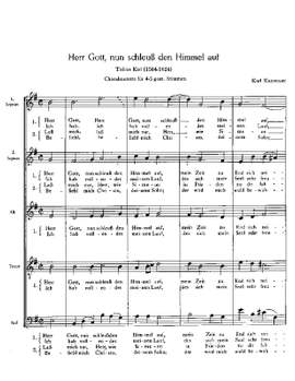 Kappesser: Herr Gott, nun schleuß; Ich wollt, daß ich daheim wär