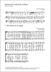 Bach, JS: Sechs Chorsätze von Bach, Kurig und Sartorius