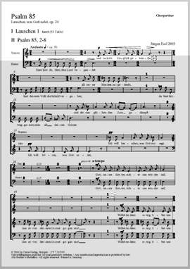 Essl: Lauschen, was Gott redet (Psalm 85)