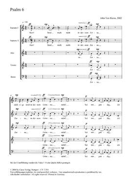 Buren: Psalm 6