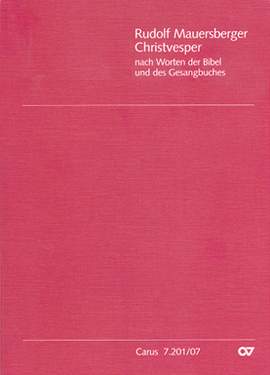 Mauersberger: Christvesper der Kruzianer (RMWV 7)