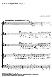 Bornefeld: Es ist alles ganz eitel