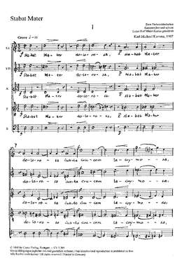 Komma: Stabat Mater