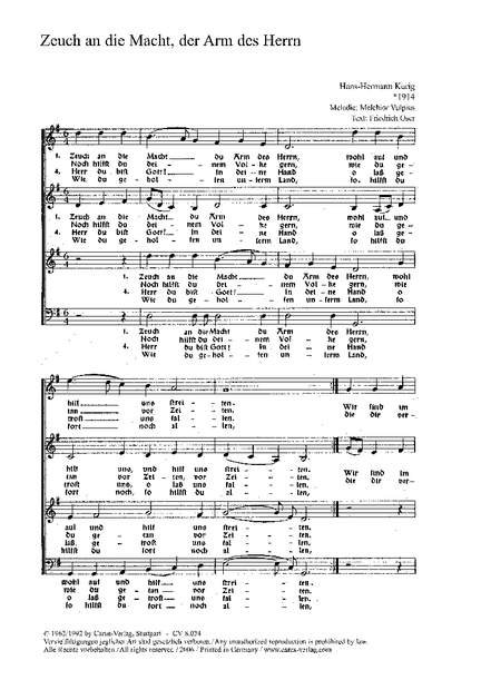 Kurig: Vier Kirchenliedsätze