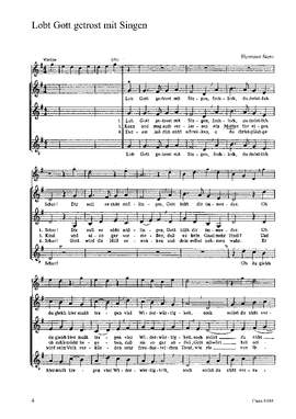Stern: Lob Gott getrost mit Singen; Lobt Gott, ihr frommen Christen