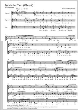 Swider: Polnischer Tanz (Oberek) (ADur)