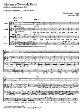 Schanderl: Whispers of Heavenly Death (Geflüster vom himmlischen Tod)