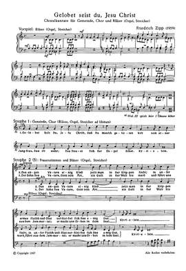 Zipp: Gelobet seist du, Jesu Christ (mixolydisch)