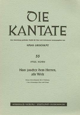 Horn: Nun jauchzt dem Herren, alle Welt (DDur)