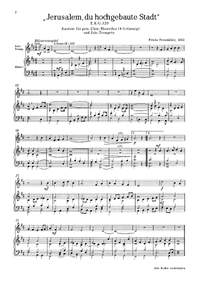 Fronmüller: Jerusalem, du hochgebaute Stadt (DDur)
