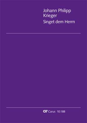 Krieger: Singet dem Herrn ein neues Lied