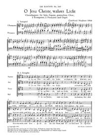Neubert: O Jesu Christe, wahres Licht (GDur)