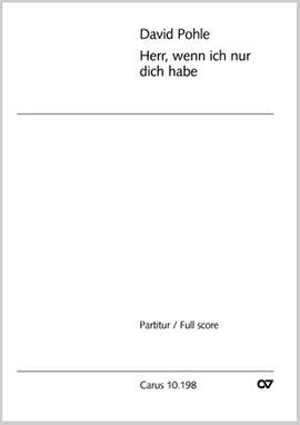 Pohle: Herr, wenn ich nur dich habe