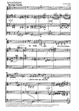 Barbe: Jeruschalajim
