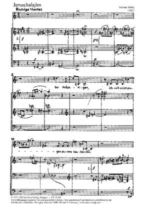 Barbe: Jeruschalajim