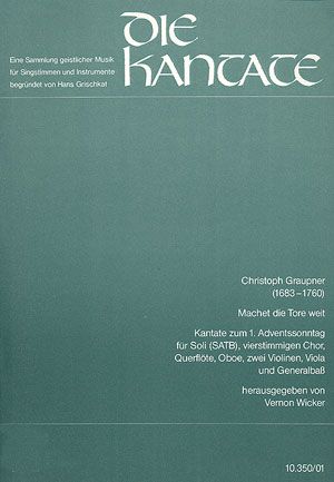 Graupner: Machet die Tore weit