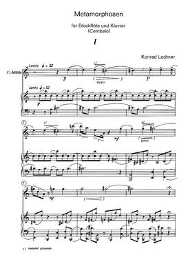 Lechner: Metamorphosen