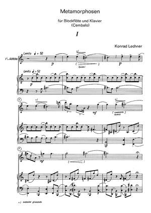 Lechner: Metamorphosen