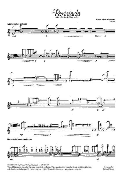 Stahmer: Parisiada