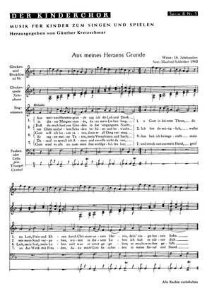 Neubert: Vier Chorsätze für Kinderchor von Neubert und Schlenker
