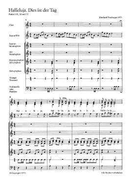Tzschoppe: Halleluja (EpiphaniasKantate); Kretzschmar: Machet die Tore weit