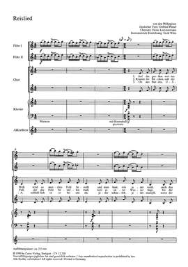 Witte: Das Reisfeld. Lieder aus aller Welt