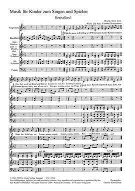 Ehlers: Vier Chorsätze für Kinderchor von Ehlers, Kretzschmar und Tzschoppe