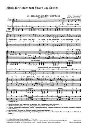 Kretzschmar: Vier Chorsätze für Kinderchor von Kretzschmar, Ochs und Schulz