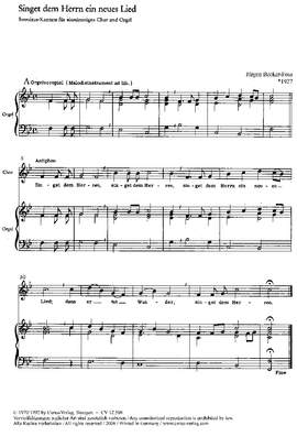 BeckerFoss: Singet dem Herrn ein neues Lied