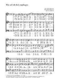 Poser: Wie soll ich dich empfangen; Fiebig: Gott sei Dank