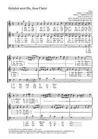 Gottschick: Gelobet seist du, Jesu Christ