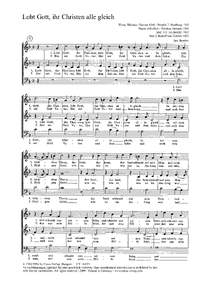 Bender; Oertzen: Lobt Gott, ihr Christen alle gleich