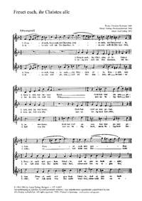 Fiebig: Freuet euch, ihr Christen alle (dMoll)