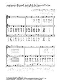 Fiebig: Jauchzet, ihr Himmel; Schwarz: Also liebt Gott