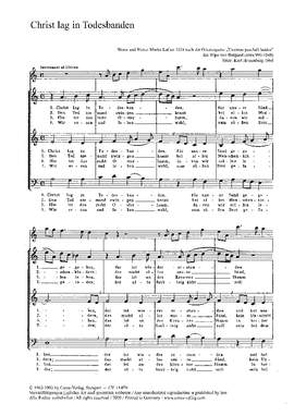 Hessenberg: Christ lag in Todesbanden (aMoll)
