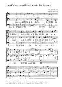 Hennig: Jesus Christus, unser Heiland; Stegen: Erstanden ist