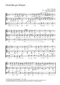 Baudach: Christ fuhr gen Himmel