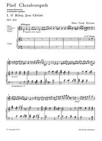 Bertram: Fünf Choralvorspiele