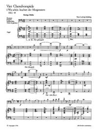 Schilling: Vier Choralvorspiele