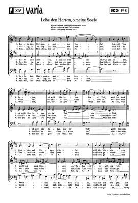 Wiemer: Lobe den Herren, o meine Seele (GDur)