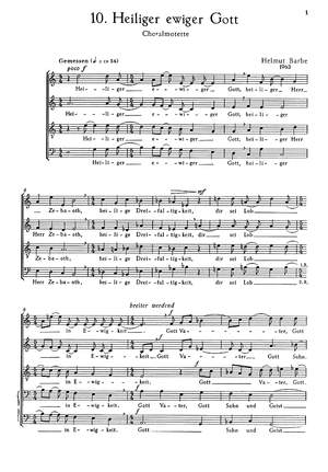 Benedicamus (Chorsätze zur Liturgie), Heft 2