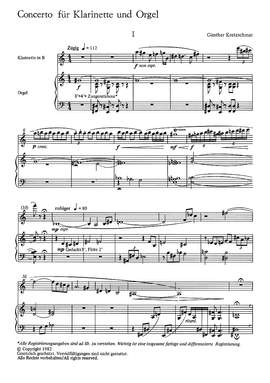 Kretzschmar: Concerto für Klarinette