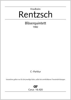 Rentzsch: Bläserquintett