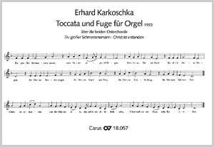 Karkoschka: Toccata und Fuge