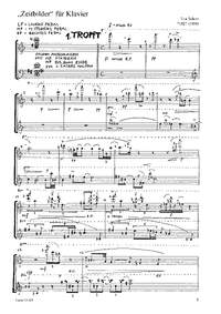 Schorr: Zeitbilder für Klavier (Op.53)