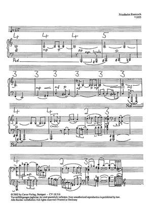 Rentzsch: Komposition für Klavier
