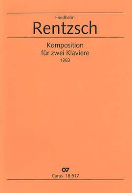 Rentzsch: Komposition für zwei Klaviere