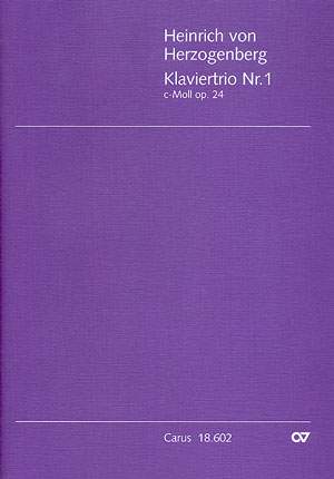Herzogenberg: Klaviertrio Nr. 1 in c (Op.24; cMoll)